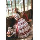 Miss Point Four-Season Orchard Short Sleeve and Sleeveless Tiered OP and Skirt(Reservation/2 Colours/Full Payment Without Shipping)